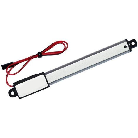 Actionneur linéaire miniature étanche IP54 DC 12 V Course de 100 mm Moteur linéaire électrique Ouvre-fenêtre 30 mm (1/3)