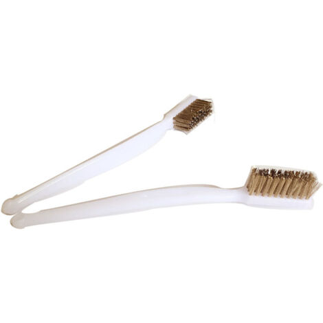 Lot de 2 accessoires pour imprimante 3D, brosse à dents en fil de cuivre pour le nettoyage (1/2)
