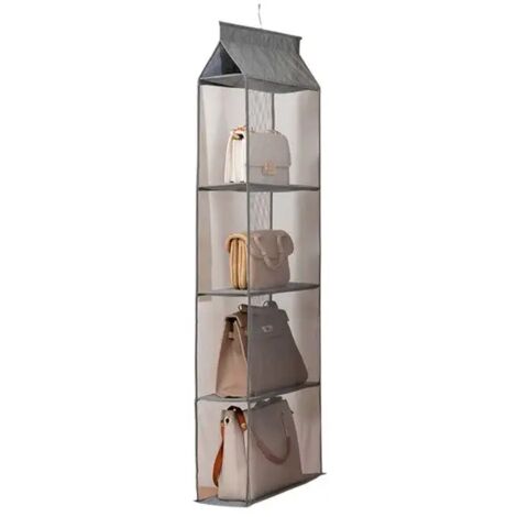 Étagère à chaussures - Meuble à chaussures suspendu dans l'armoire (1/3)
