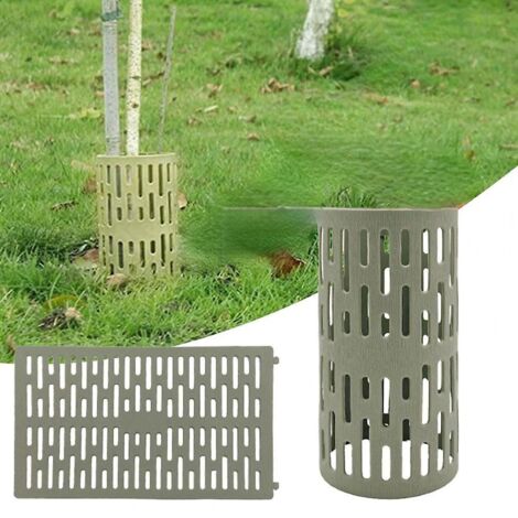 Housse de protection en plastique résistante aux intempéries pour troncs d'arbres (1/5)
