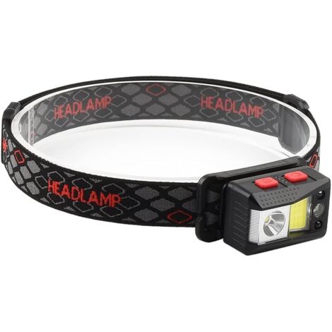 Lampe de conduite d'extérieur rechargeable pour la course de nuit, phare à LED à faisceau puissant (1/3)