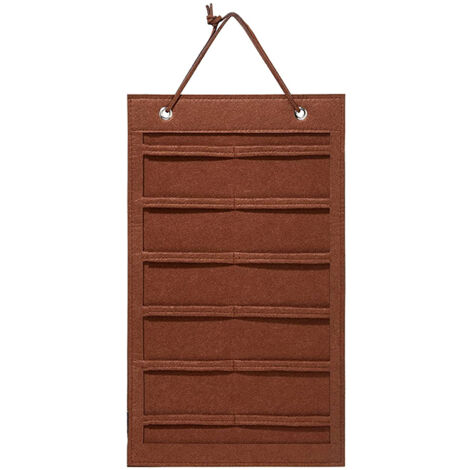 Porte-nœuds pour cheveux avec grande capacité Pinces à cheveux Cintre de rangement Cheveux Café (1/5)