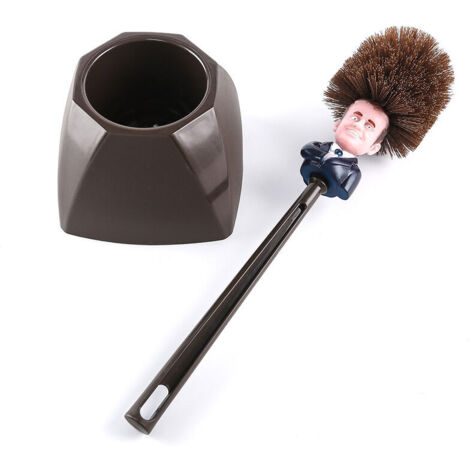 Fei Yu – Brosse de toilette en plastique avec poils souples – Nettoyage en profondeur salle de bain – Dimensions 36x8cm – Pour usage domestique - 14inch (1/5)