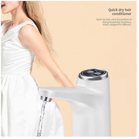 Distributeur d'eau intelligent Bouteilles d'eau électriques Pompe Charge USB Portable pour cuisine Bureau Extérieur Dr (1/3)