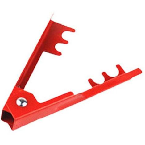 Outil pour enlever les clips et les feuilles (rouge) (1/4)