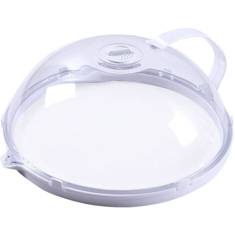 Couvercle chauffant pour four à micro-ondes, anti-éclaboussures d'huile, plat chaud, couvercle anti-éclaboussures, couvercle alimentaire résistant aux hautes températures (1/5)
