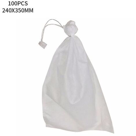 Lot de 100 filets pour sacs de raisins et légumes, protection des fruits et légumes (1/3)