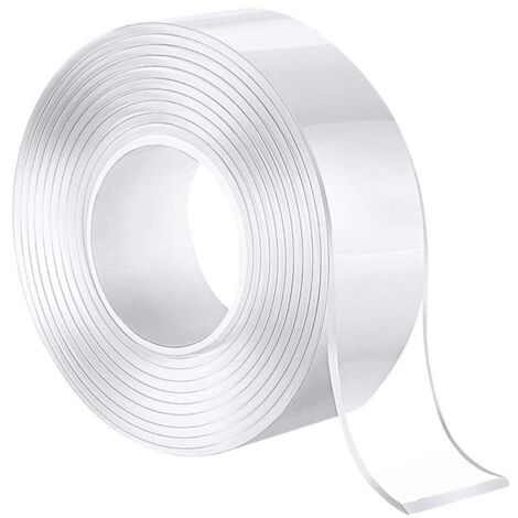 Ruban adhésif double face résistant à l'eau Super Sticky Nano Magic Tape réutilisable (1/5)