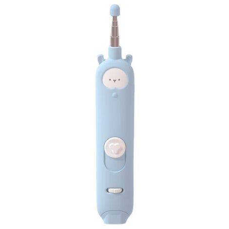 Jouet stylo pointeur pour chaton Jouet stylo pointeur pour chat Tige rétractable à double tête Plusieurs motifs Stylo pointeur portable remplaçable pour chaton Bleu (1/4)
