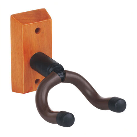 Jeu de 2 crochets pour guitare, support mural pour guitare en bois dur, support mural pivotant pour guitare avec vis pour guitares acoustiques et électriques avec vis (1/5)