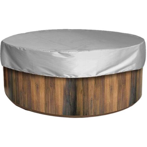 Housse de baignoire à eau chaude Housse de baignoire à eau chaude résistante aux UV Baignoire spa extérieure (1/2)