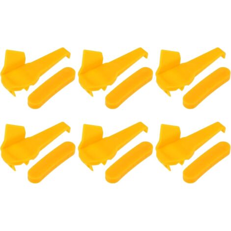 Lot de 6 têtes de démontage de pneus en plastique pour changeur de pneus (1/5)