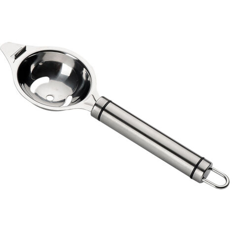 Séparateur de blanc d'œuf à Long manche 304, séparateur de blanc d'œuf et de jaune d'œuf, outil de cuisson de cuisine, filtre de liquide d'œuf (1/5)