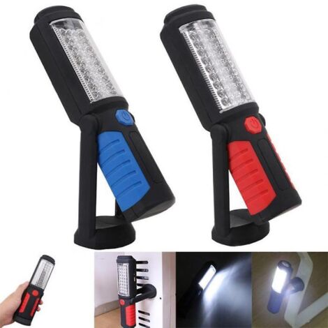 Lampe de travail d'urgence extérieure rechargeable par USB avec crochet et support (1/3)