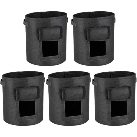 Sacs de plantation, 5 pièces pour plantes de pommes de terre, fraises, tomates (1/5)