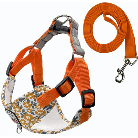 Fournitures pour animaux de compagnie Laisse respirante pour chien Laisse imprimée pour chien de promenade pour chien de petite et moyenne taille Nouveau harnais pour animaux de compagnie en gros (1/3)