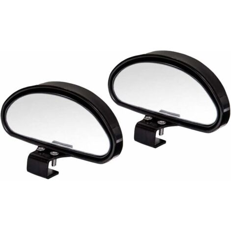 (2Pcs) Retroviseur Conduite Accompagnée Retroviseur Angle Mort Miroir D'angle Mort RéTroviseur Conduite Accompagnée pour Tous Les Voitures- Miroir Convexe Angle réglable (1/5)