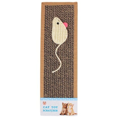 Planche à gratter pour chat - Jouet interactif pour le soin des griffes (1/4)