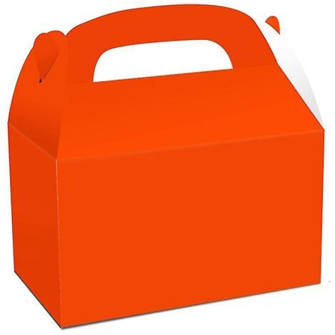 Lot de 48 boîtes à dragées en papier blanc pour fête d'anniversaire, douche, 6 x 3,5 x 3,5 pouces (1/3)