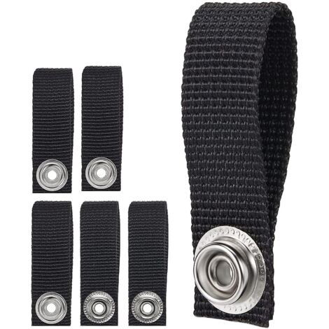 Lot de 6 mentonnières pour casque de hockey, sangles amovibles pour casque de hockey, sangles pour casque à simple pression (1/5)