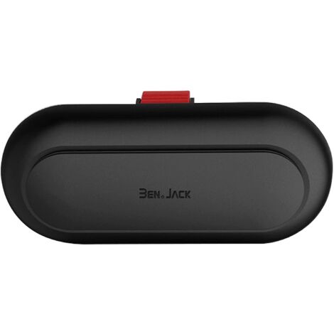 Étui à lunettes de soleil pour voiture avec fentes pour cartes (1/3)