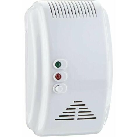 Detecteur de gaz naturels et soporifiques (Blanc)115x75x35mm 12V (1/5)