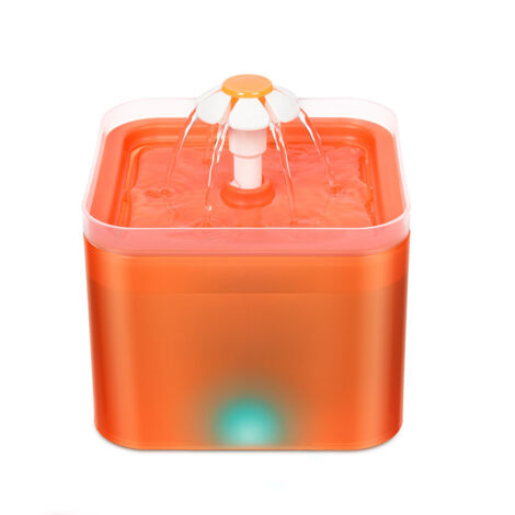 Fontaine à eau automatique à LED 2L pour chats et animaux domestiques (1/4)