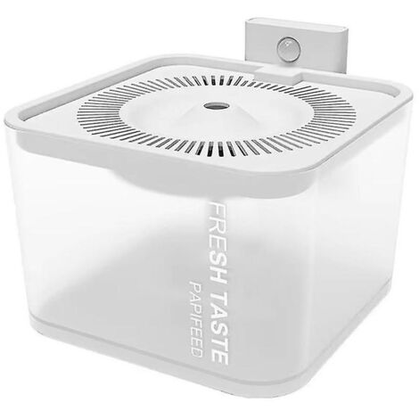 Distributeur d'eau à capteur sans fil pour animaux de compagnie Distributeur d'eau automatique à circulation détachable et muet USB (1/3)