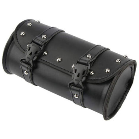 Sac à outils de moto en cuir PU, sac à outils pour fourche arrière (1/2)