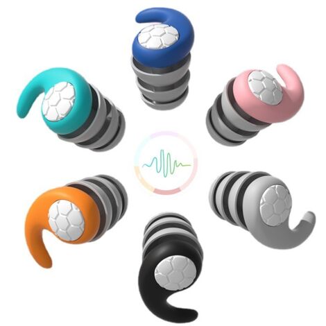 ljudknslighet Bouchon d'oreille pour dormir - Dispositif de protection auditive réutilisable pour bouchons d'oreille (1/3)