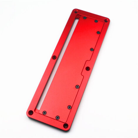 A Table Electrique Scie Circulaire Couverture Plaque En Alliage D'Aluminium Flip-Plancher Table Plaque Speciale Subvient Integree Reglable 45-90 Degres