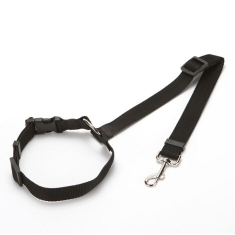 Nouvelle ceinture de sécurité réglable pour chien et chat, ceinture de voyage avec clip, collier de sécurité pour voiture (1/4)