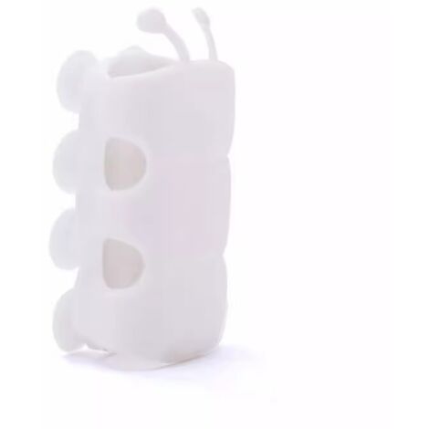 Support de douche, accessoires de pomme de douche sans poinçon, ventouse, buse, artefact fixe de bain de soleil amovible, support suspendu en silicone (1/5)