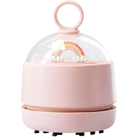 Mini aspirateur de bureau à main, Rechargeable par USB, électrique automatique, puces en caoutchouc (1/5)