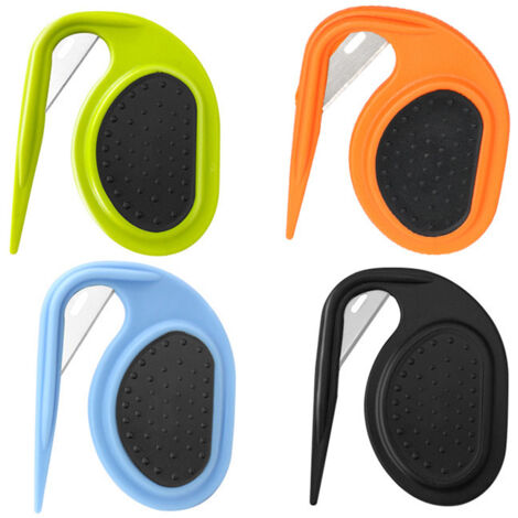 1 pièce Peigne pour animaux de compagnie, peigne pour chien, toilettage pour chien, couteau nouer, nouer pour chat, peignage, couteau poils de pied, nud mort, couteau de coupe de cheveux, noir(orange) (1/2)