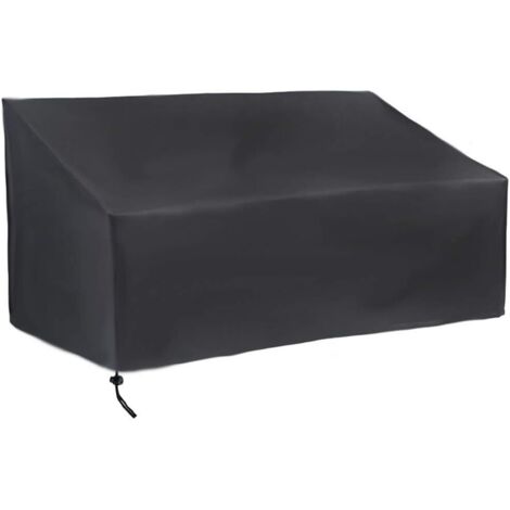 Housse de protection pour banc de jardin 3 places en tissu Oxford imperméable et respirant, housse de mobilier de jardin-Fei Yu (1/5)
