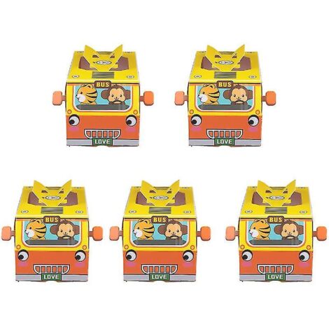 Lot de 5 boîtes à bonbons pour anniversaire (1/3)