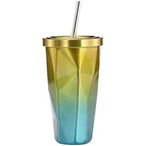 Tasse de voyage en acier inoxydable 500ML (or)-Fei Yu (1/3)