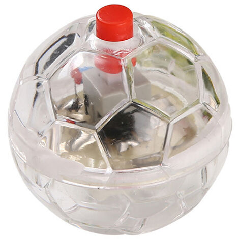 Lot de 6 balles de chasse aux fantômes pour chat, jouet interactif pour chat et chien, lumière LED, mini balle de course et de fitness