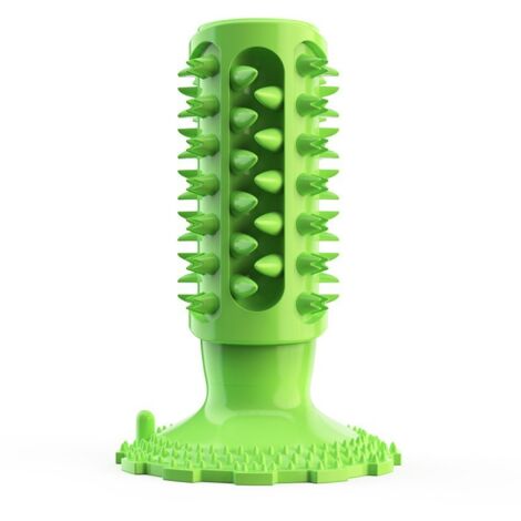 Brosse à dents pour chien avec ventouse pour nettoyage des dents, bâton molaire, jouets pour morsures de chien (1/4)