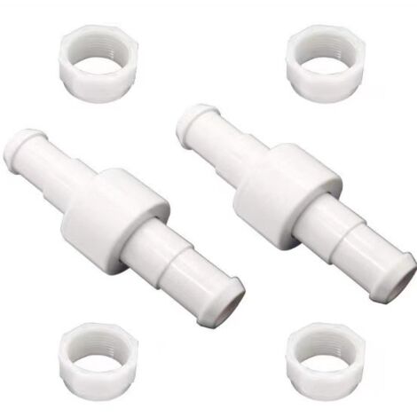 D20 Lot de 3 Raccords Rotatifs pour Tuyau D'arrosage avec 4 Embouts D15 Compatibles avec Zodiac Polaris 180 280 380 Robot Nettoyeur Piscine (1/5)