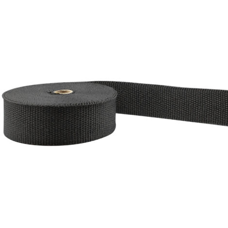 Ruban isolant pour collecteur d'échappement, 15 m, 50 mm (noir) (1/5)