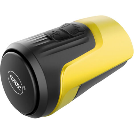 Electrique Sonnette Vélo,Antivol Alarme Fort Electronique Klaxon Vélo, 4 Modes Sonores, USB Rechargeable Batterie, Etanche Avertisseur(noir) (1/5)