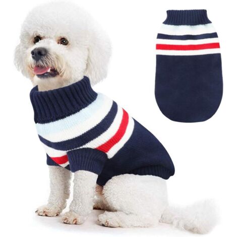 Vêtements chauds pour chien en hiver (Bleu,S))-Fei Yu (1/2)