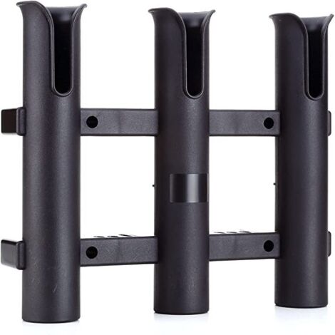 Support de mât de bateau monobloc à 3 tubes (noir) (1/4)