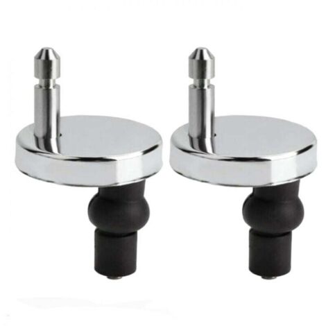 Lot de 2 Fixation Abattant WC Universelles Abattant de Toilettes à Charnière Couvercle de Toilettes Abattant Fixations,Convient à Toutes Sortes de Styles de Toilettes,Montage Facile (1/5)