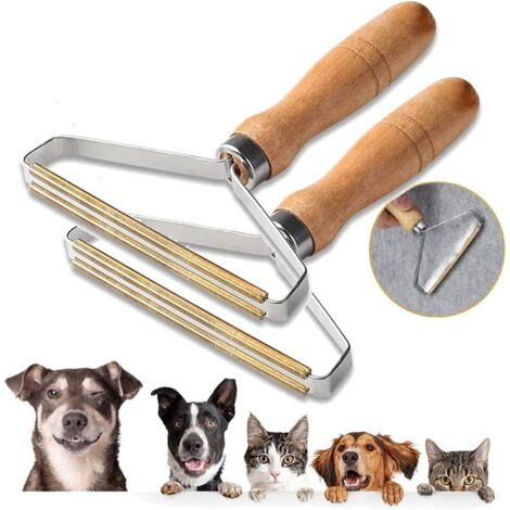 Lot de 2 épilateurs pour tapis d'animaux de compagnie, épilateur portable (1/4)