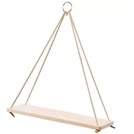 2 pièces de décoration murale suspendue corde support de rangement pot de fleur support de rangement nordique tenture murale moderne simple pendentif (1/5)