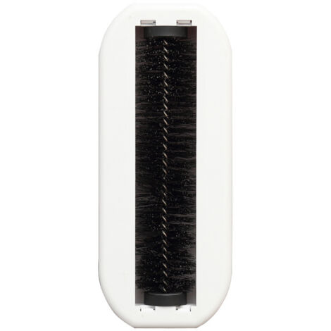 Brosse d'époussetage de sol multifonctionnelle avec boîte de rangement, brosse de nettoyage à roulement de miettes de noix, brosse de lit à confettis de cheveux (1/5)