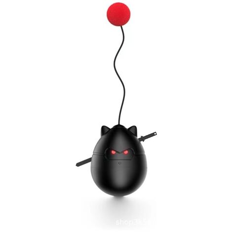 Jouets pour chats d'intérieur, jouet interactif automatique à mouvement interactif avec boule rotative Ninja pour chiens, chats et chatons (1/2)